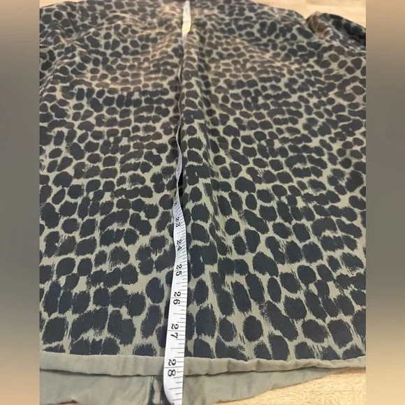 Banana Republic Dillon leopard print Shirt Jacket - Picture 7 of 8